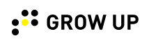 GROW UP のロゴ