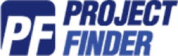 PROJECT FINDER のロゴ