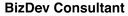 BizDev Consultant のロゴ