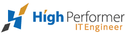 ハイパフォエンジニア(ハイパフォーマーエンジニア) のロゴ
