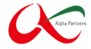 アルファパートナーズ のロゴ