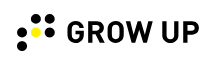 GROW UP のロゴ