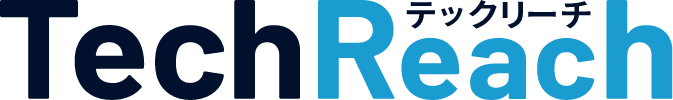 テックリーチ のロゴ