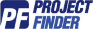 PROJECT FINDER のロゴ