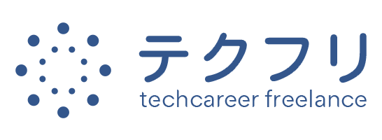 テクフリ(テックキャリアフリーランス) のロゴ